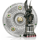 Meisterschale und Victoria Pokal