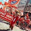 Berni in front of FC Bayern's participants at Christopher Street Day