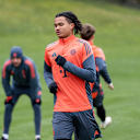 Julien Yanda im Training der FCB-Amateure.