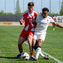 Michael Matosevic im Zweikampfduell.