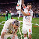 Best-of Weißbierduschen des FC Bayern