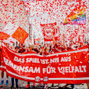 FC Bayern Fans, Berni und Mia bei CSD in München