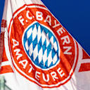Die Fahne der FC Bayern Amateure.