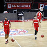FC Bayern Basketball Team-Training im Audi Dome | BBL-Final-Turnier