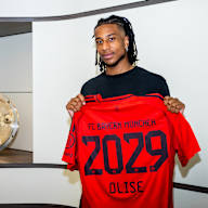 Michael Olise beim FC Bayern