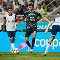 Spielszene aus dem Testspiel FC Bayern vs. Tottenham Hotspur