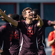 Das Training des FC Bayern München vor dem Auswärtsspiel bei Werder Bremen