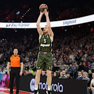 Der FC Bayern Basketball beim Heimspiel gegen Olimpia Mailand
