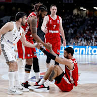 Bilder vom EuroLeague-Play-In-Spiel in Madrid