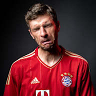 Thomas Müller schaut traurig