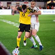 Spielszene aus dem Finale zwischen Borussia Dortmund und Real Madrid