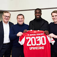 Dayot Upamecano renueva con el FC Bayern.