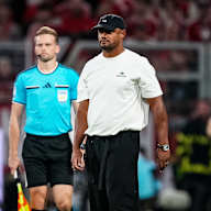 Vincent Kompany an der Seitenlinie während des Franz Beckenbauer Supercups 2026 zwischen Borussia Dortmund und dem FC Bayern