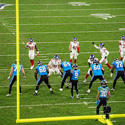 The NFL Munich Game between the New York Giants and the Carolina Panthers at the Allianz Arena