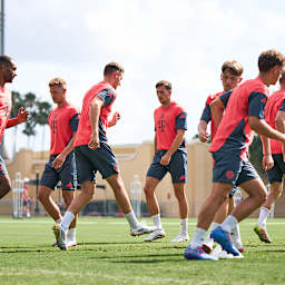 FC Bayern training on Saturday