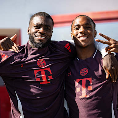 Das Training des FC Bayern München vor dem Auswärtsspiel bei Werder Bremen