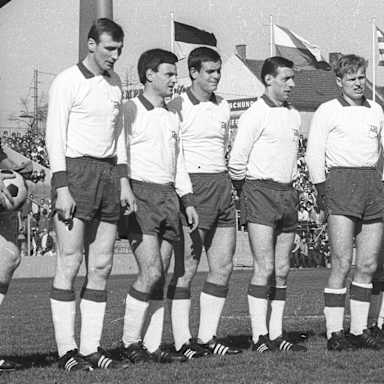 Mannschaft von Tasmania Berlin vor dem Spiel.