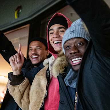 Das NFL Munich Game zwischen den New York Giants und den Carolina Panthers in der Allianz Arena