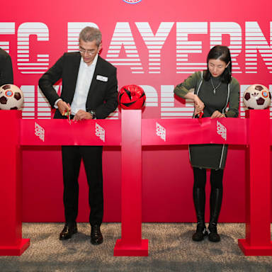 Der FC Bayern hat ein neues Büro in Shanghai