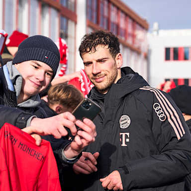 Imágenes del entrenamiento público del FC Bayern