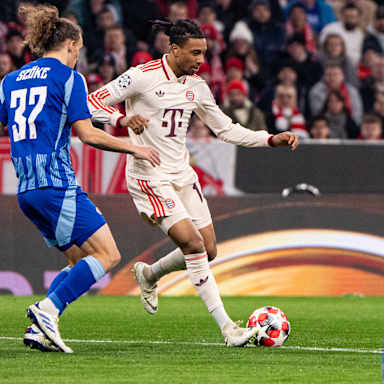 Das Champions League-Spiel zwischen dem FC Bayern und ŠK Slovan Bratislava in Bildern