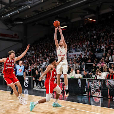Bilder vom BBL-Spiel in Bamberg