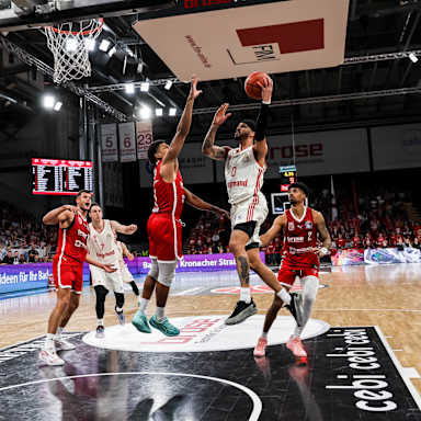 Bilder vom BBL-Spiel in Bamberg