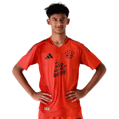 Ahan Gupta of the FC Bayern Global Academy.