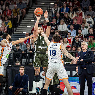 Bilder vom BBL-Heimspiel gegen Rostock