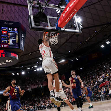 Bilder vom EuroLeague-Auswärtsspiel gegen Barcelona