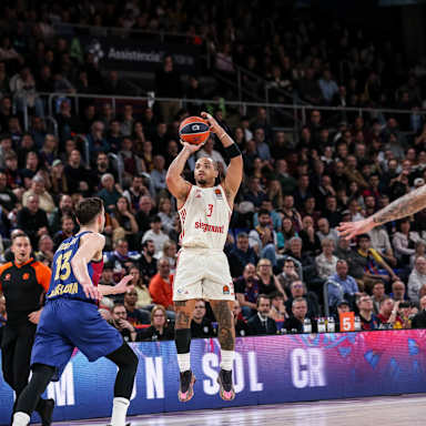 Bilder vom EuroLeague-Auswärtsspiel gegen Barcelona