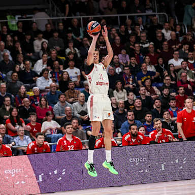 Bilder vom EuroLeague-Auswärtsspiel gegen Barcelona