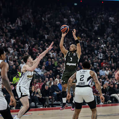 Bilder vom EuroLeague-Heimspiel gegen Partizan