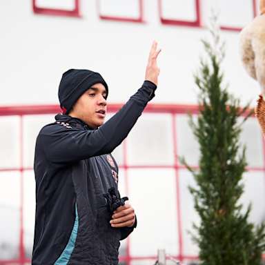 Photos from FC Bayern's open training session