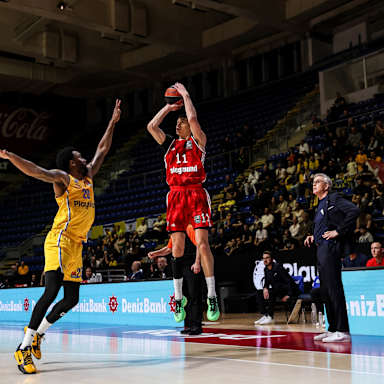 Bilder vom EuroLeague-Spiel bei Maccabi