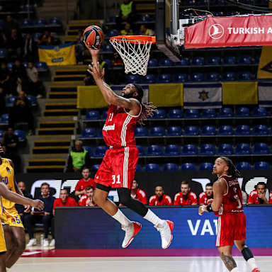 Bilder vom EuroLeague-Spiel bei Maccabi