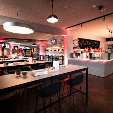 Impressionen aus der VIP Lounge des FCBB