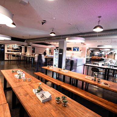 Impressionen aus der VIP Lounge des FCBB