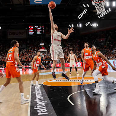 Bilder vom BBL-Auswärtsspiel in Ulm