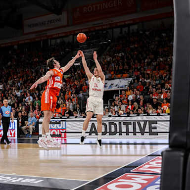 Bilder vom BBL-Auswärtsspiel in Ulm