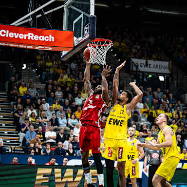 Bilder vom BBL-Auswärtsspiel in Oldenburg