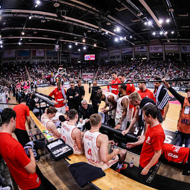 Bilder vom BBL-Auswärtsspiel gegen die Telekom Baskets