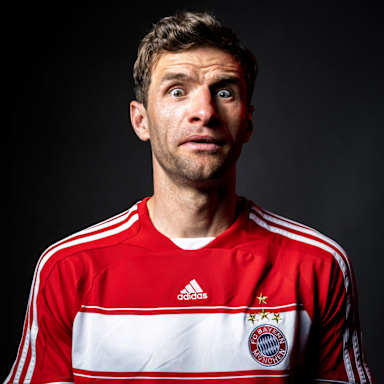 Thomas Müller schaut erstaunt