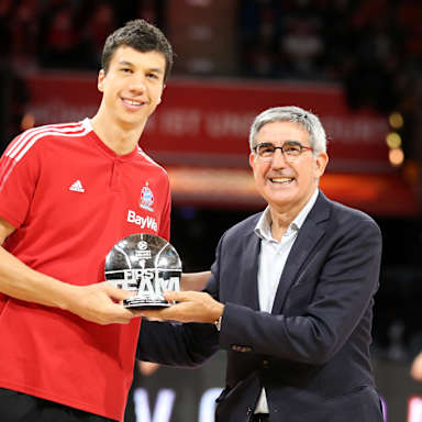 Vladimir Lucic verlängert seinen Vertrag beim FC Bayern Basketball bis 2027.