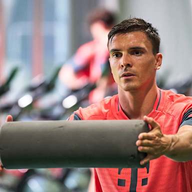 FC Bayern training on Saturday