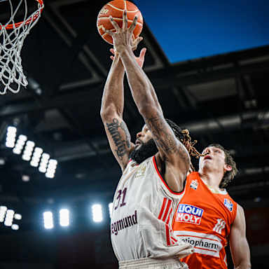 Bilder vom vierten Playoff-Finale gegen Ulm