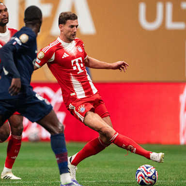 Leon Goretzka Im Klub-WM-Spiel zwischen dem FC Bayern und Paris Saint-Germain