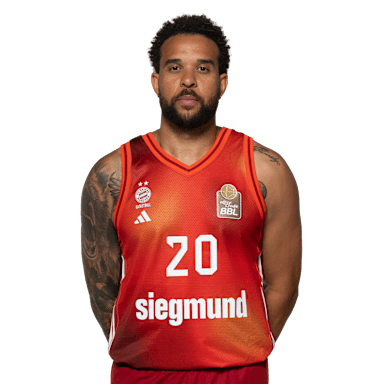 Elias Harris gehört zu den Routiniers beim FC Bayern München Basketball.