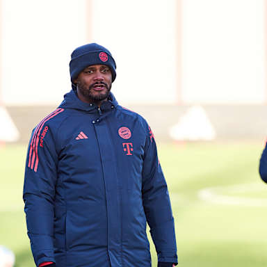 Vincent Kompany im Training des FC Bayern