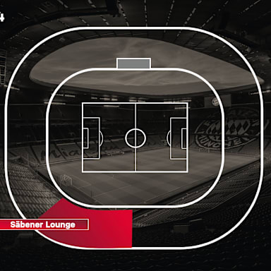 Lageplan Säbener Lounge, Innenliegender Bereich im Osten